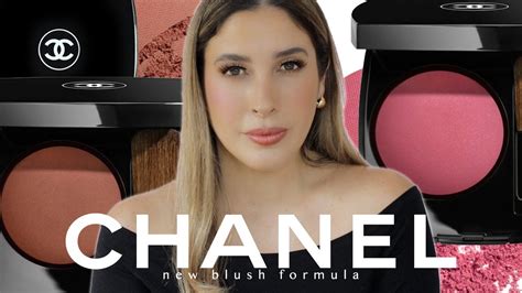 NEW CHANEL REFORMULATED BLUSHES Review ROSE .